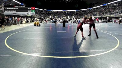 120 lbs Consy 2 - Connor Waugh, Bald Eagle Area vs Blake Noblit, Southern Columbia