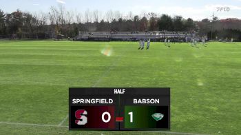 Replay: Springfield vs Babson | Nov 7 @ 1 PM