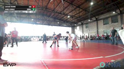 130 lbs Rr Rnd 1 - Lucas Howe, Coweta Tiger Wrestling vs Jase Coble, Division Bell Wrestling
