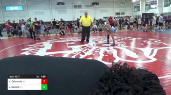 102-J lbs Consolation - Kadeen Edwards, WV vs Jackson Scoles, OH