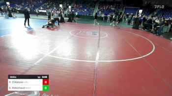 165 lbs Round Of 64 - Robert D'Alessio, LaSalle Academy vs Spencer Robichaud, Montachusett