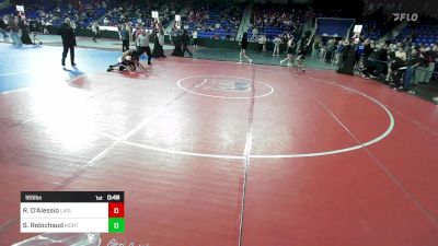 165 lbs Round Of 64 - Robert D'Alessio, LaSalle Academy vs Spencer Robichaud, Montachusett