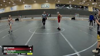 80 lbs 1st Place Match - Koltyn Welch, Brawler Elite vs Bert Dhiman, N/A
