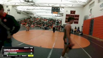 165B Round 4 - Charlie Seemann, Park / Sweet Grass Co vs Owen Younger, Laurel