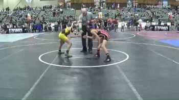 95 lbs Semifinal - Jorge Carrizales, Ogallala Youth Wrestling vs Kaleo Garcia, Independent