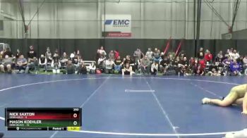 250 lbs Semis & 1st Wrestleback (8 Team) - Mason Koehler, Iowa Black vs Nick Saxton, Iowa Gold