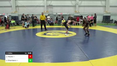 C-108 lbs Consi Of 8 #1 - Jack Hayes, MI vs Javeon Chambers, PA