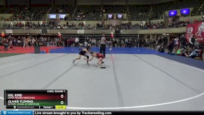 70 lbs Cons. Round 1 - Axl Kind, Crass Trained Wrestling vs Oliver Fleming, Victory School Of Wrestling