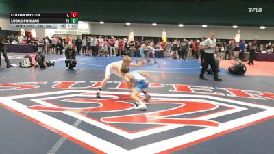 106 lbs Round Of 64 - Colton Wyller, IL vs Lucas Forman, PA