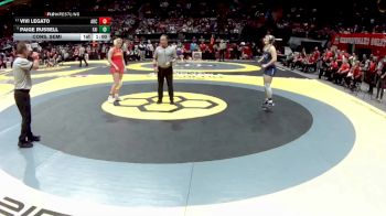 G-155 lbs Cons. Semi - Paige Russell, G-Fairmont vs Vivi Legato, G-Archbold