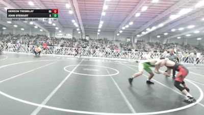 138 lbs Round Of 128 - Dereon Tremblay, MA vs John Stewart, AL