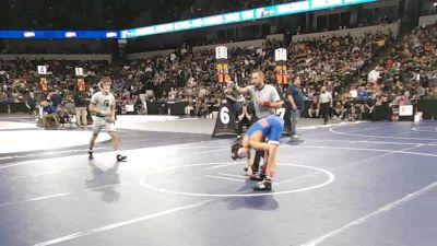 126 lbs Quarterfinal - Paul Ruiz, Buchanan (CS) vs Caden Garriott, South Torrance (SS)