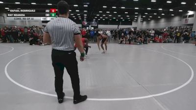 157 lbs Cons. Rd Of 32 - Rafael Rodriguez, Arizona vs Ray Ndanzia, Cardinal Wrestling Club
