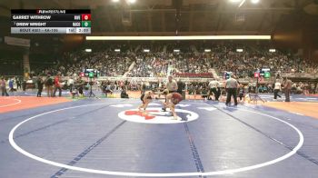 4A-106 lbs Champ. Round 1 - Drew Wright, Natrona County vs Garret Withrow, Riverton
