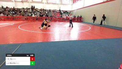 126 lbs Round Of 16 - Evan Ke, Athol vs Juan Murillo, Excel Academy