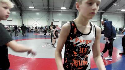 75 lbs Semifinal - Drew Downey, Morris Fitness Wrestling Club - (B) vs Edward LaFoe, Roundtree Wrestling Academy - (B)