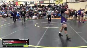 138 lbs Quarterfinal - Mason Fitch, Avon vs Mannix Wasco, No. Royalton