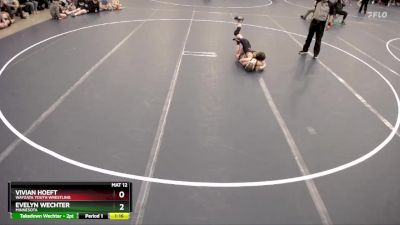 Quarterfinal - Evelyn Wechter, Minnesota vs Vivian Hoeft, Wayzata Youth Wrestling