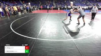 285 lbs Round Of 64 - Kip King, Wakefield vs Ian McCubrey, Nashua South