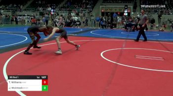 105 lbs Rr Rnd 1 - Ty Williams, RAW vs Jasper McIntosh, Bearcat Takedown Club