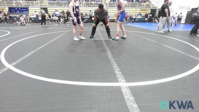 130 lbs Consi Of 4 - Brodie Banister, Newkirk Takedown Club vs Kenneth Smith, Ponca City Wildcat Wrestling