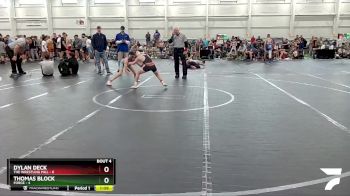 80 lbs Round 2 (4 Team) - Dylan Deck, The Wrestling Mill vs Thomas Block, Forge