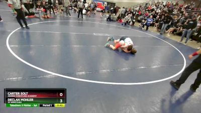 100 lbs Cons. Round 3 - Carter Solt, Askren Wrestling Academy vs Declan Mohler, 3F Wrestling