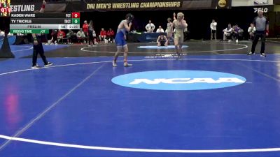 141 lbs Prelim - Ty Trickle, Trinity (CT) vs Kaden Ware, Penn Tech