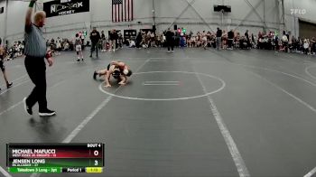 80 lbs Round 2 (4 Team) - Michael Mafucci, West Essex Jr. Knights vs Jensen Long, PA Alliance