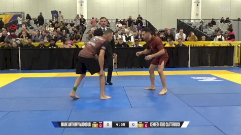 Mark Anthony Madkour vs Kenneth Todd Clatterbuck 2024 World IBJJF Jiu-Jitsu No-Gi Championship