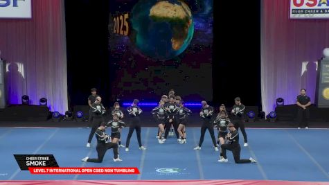Cheer Strike - Smoke [2025 L7 International Open Coed Non Tumbling Finals] 2025 The Cheerleading Worlds