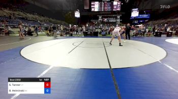 220 lbs Cons 32 #2 - Sam Tanner, Utah vs Beminjam Helminski, Wisconsin