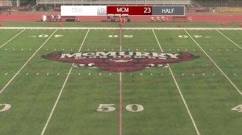 Replay: Centenary vs McMurry - 2024 Centenary (LA) vs McMurry | Nov 16 @ 12 PM