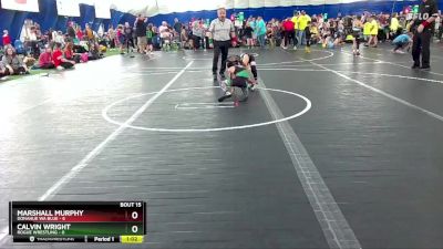 52 lbs Round 4 (8 Team) - Calvin Wright, Rogue Wrestling vs Marshall Murphy, Donahue WA Blue