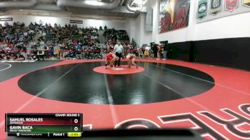 126 lbs Champ. Round 2 - Samuel Rosales, Jefferson vs Gavin Baca, Rocky Mountain