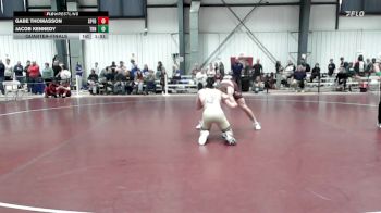 165 lbs Quarterfinal - Gabe Thomasson, Springfield vs Jacob Kennedy, Trinity