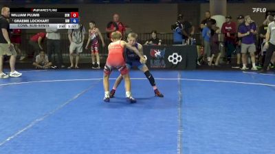 58 lbs Quarters - Hudson Waag, Keystone Kids Wrestling Club vs Wesley Stott, Compound Wrestling