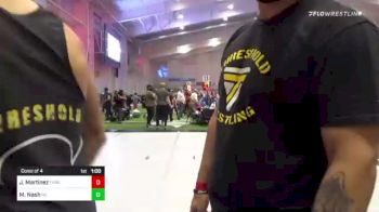 114 lbs Consi Of 4 - Johnny Martinez, Threshold WC vs Meredith Nash, Nevada Elite