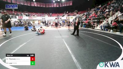 67 lbs Final - Hollis Thomas, Wagoner Takedown Club vs Drake Lear, Fort Gibson Youth Wrestling