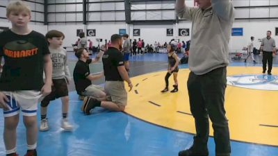 45 lbs Semifinal - Champ Baker, Shenandoah Valley Wrestling Cl vs Mila Arcenia, Nightmare Wrestling Club