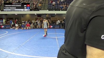 92 lbs Semis - Grayson VanValkenburg, Michigan Premier WC vs Case Freeman, Sebolt Wrestling Academy
