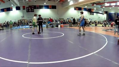 165 lbs Cons. Round 1 - Nicholas Lewis, Prince George vs Chaz Penwright, New River WC