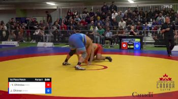 125kg 1st Place Match - Yuvraj Dhindsa, Warriors WC vs Jagroop Dhinsa, Guru Gobind Singh WC