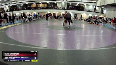 180B Cons. Round 2 - Jordan Torres-Carrillo, Tiffin University vs Paris Gonzales, Schreiner University