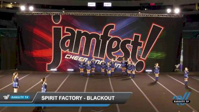 Spirit Factory - Blackout [2022 L2 Junior - Small Day 1] 2022 JAMfest Trenton Classic
