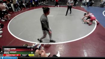 138 lbs Cons. Round 2 - Brody Dooley, Belgrade vs Timber Super, Okanogan