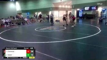 182 lbs Round 1 (16 Team) - Trevor Cisneros, Cowboy Forever vs Jett Baker, Eagles Wrestling