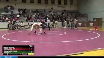 195 lbs Finals (2 Team) - Caywood Ellis, Boonville vs Ross Tempel, Heritage Hills