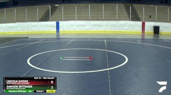 52 lbs Quarterfinal - Lincoln Sayers, Northwest Red Crushers vs Dawson Bittinger, Michigan Revolution