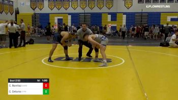 195 lbs 3rd Place - Carson Benitez, Barron Collier vs Christian Deluna, Cypress Bay